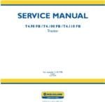 New Holland T4.90 Fb T4.100 Fb T4.110 Fb Tractor Service Manual