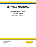 New Holland Workmaster 25S Tractor Service Manual
