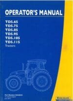 NEW HOLLAND TD5.65 TD5.75 TD5.85 TD5.95 TD5.105 TD5.115 TRACTOR SERVICE MANUAL