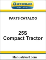 New Holland Workmaster 25s Tier 4b Compact Tractor Operators Manual
