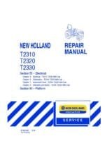 New Holland T2310 T2320 T2330 Tractors Service Repair Manual