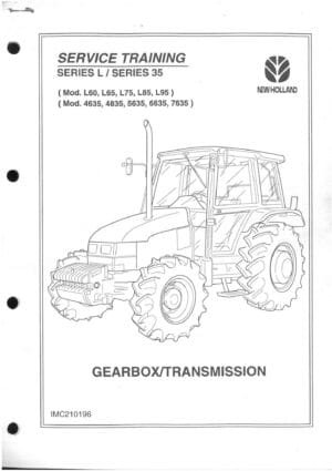 New Holland 35 4835 5635 Tractor Engine Troubleshooting Service Manual