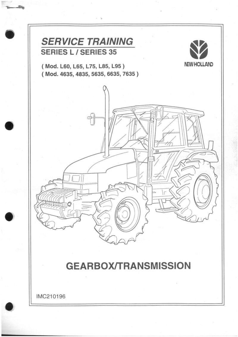 New Holland 35 4835 5635 Tractor Engine Troubleshooting Service Manual