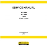 New Holland W190D W230D Tractors Service Manual
