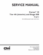 Cursor 10 Tier 4A Interim and Stage IIIB (F3AFE613AA) Engine Manual