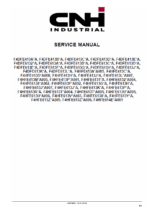 NEF Tier 4A Interim and Stage IIIB Engine Service Manual