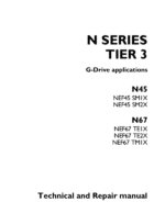 Iveco N45, N67 Tier 3 NEF Series Engine Repair Manual