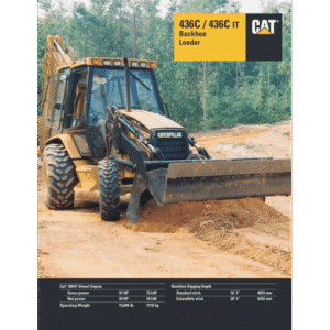 Cat Caterpillar 416C, 436c Operation and Maintenance Manual