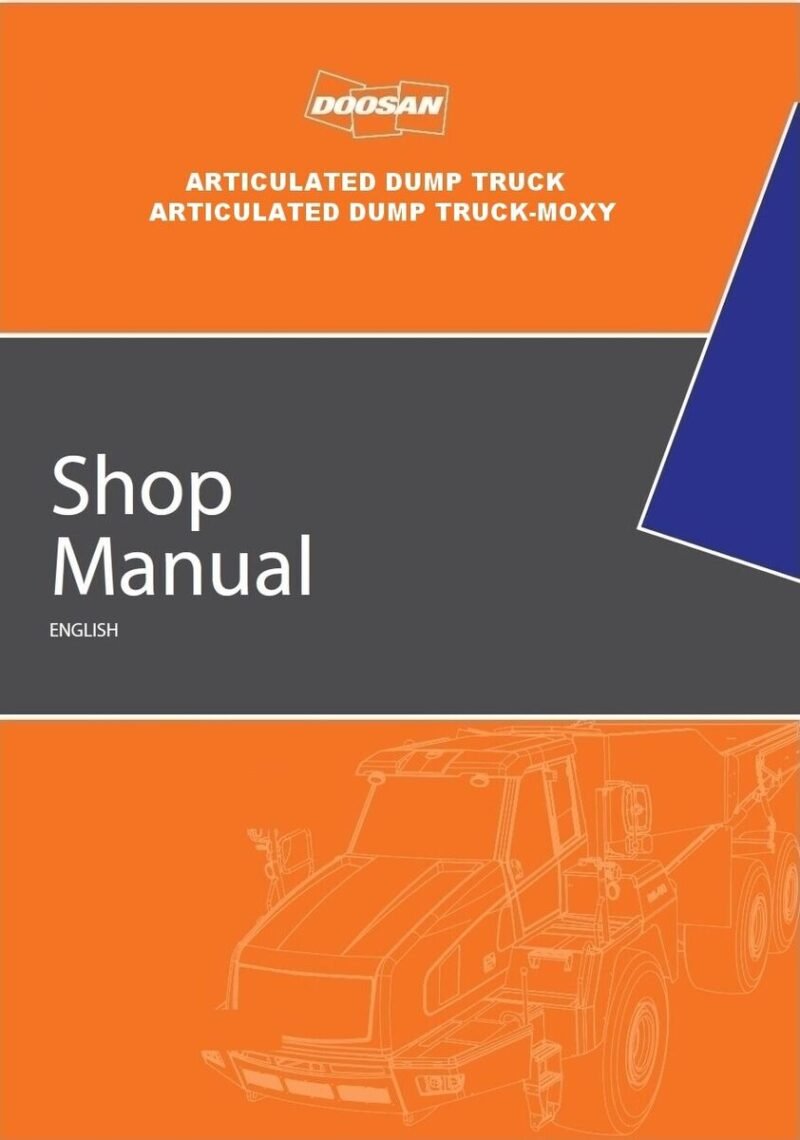 Doosan Moxy Mt41 Dump Truck Service Repair Manual