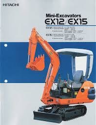 Hitachi Ex12 Mini Excavator Parts Manual