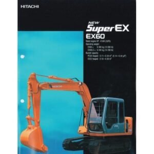 Hitachi Ex60-3 Ex60lc-3 Parts Catalog Manual