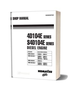 Komatsu 4D104E S4D104E Engine Shop Manual