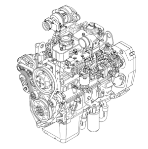 Case New Holland Kobelco Iveco Komatsu F4CE F4DE F4GE F4HE Engine Service Manual