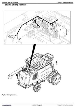 Jhon Deer 9650 sts , 9750 Combines Service Repair Manual