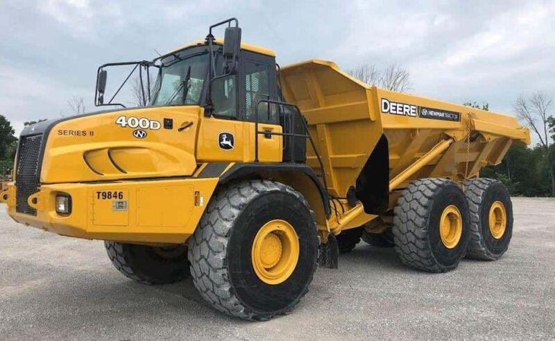 John Deere 350d 400d Articulated Dump Diagnostic Service Manual
