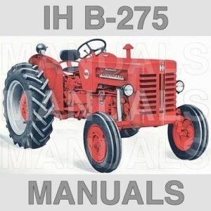Mccormick B275 B250 Tractors Service Manual